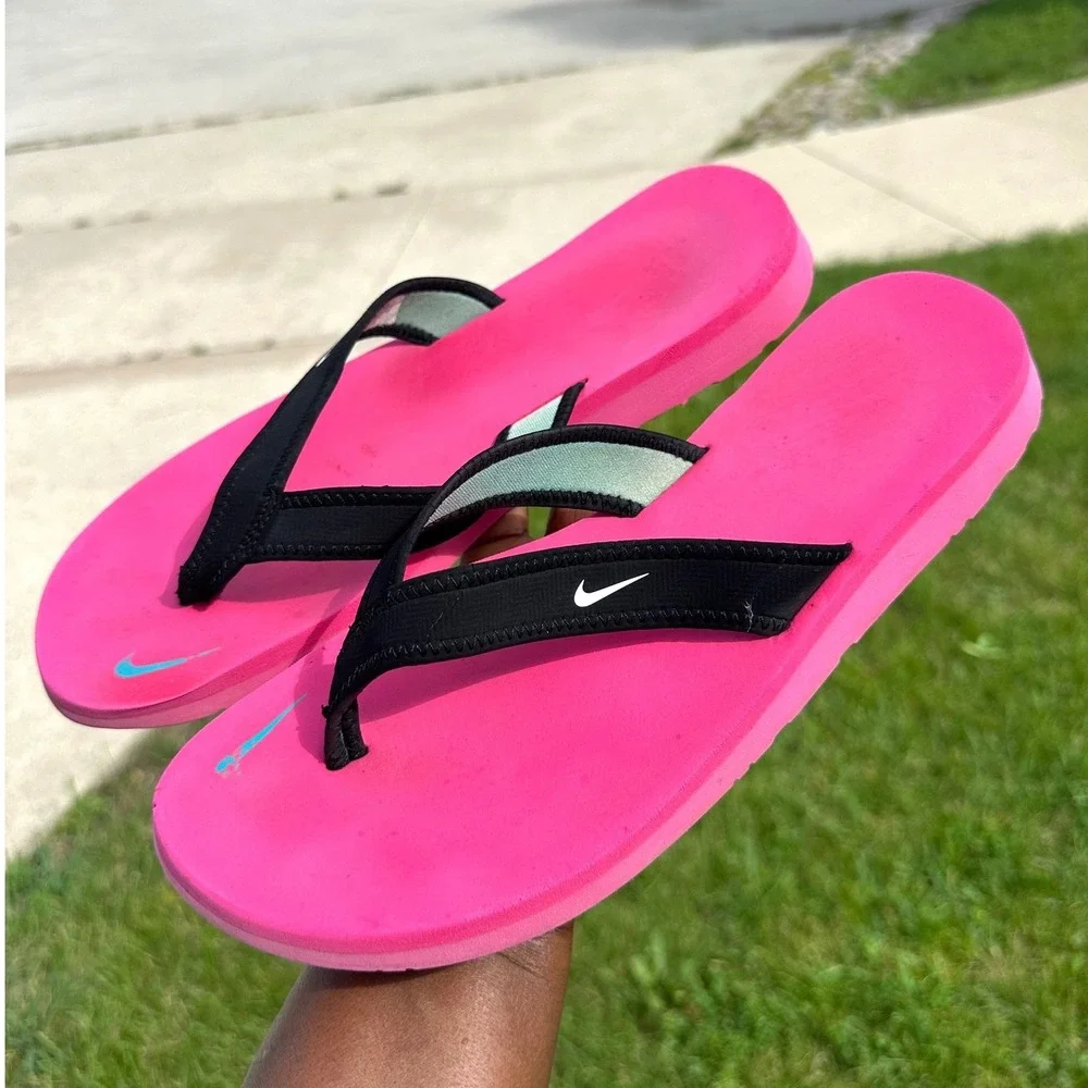 Nike Ultra Celso Girl Thong Women's Sandals Size 9 Pink